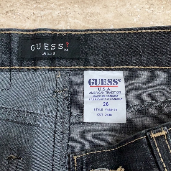 Guess leopard jeans new WITHOUT tags size 26 - Picture 5 of 7
